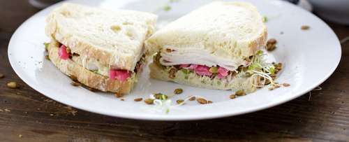Bridget’s Mediterranean Turkey Sandwich